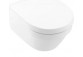 Подвесной унитаз Villeroy&Boch Architectura, 53x37 cm, перелив tylny, bezkołnierzowa (DirectFlush), z powłokami AntiBac i CeramicPlus - альпийский белый