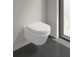 Подвесной унитаз Villeroy&Boch Architectura, 53x37 cm, перелив tylny, bezkołnierzowa (DirectFlush), z powłokami AntiBac i CeramicPlus - альпийский белый