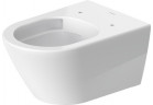 Раковина для ванной подвесной Duravit D-Neo Rimless, 54x37cm, bez rantu spłukującego, крепление Durafix, 4,5 l, UWL klasa 1 - белая полуматовыйowa