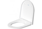 Сидение для туалета Duravit D-Neo, с микролифтом, петли stalowe - белая полуматовыйowa