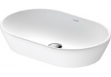 Раковина накладная на столешницу Duravit D-Neo, 40cm, круглая, без перелива, без отверстия под смеситель, белая