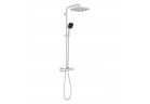Душевая система Grohe Vitalio Comfort 250 с термостатом для настенного монтажа, с верхним душем kwadratową 25 cm - хром