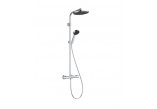 Душевой гарнитур Hansgrohe Vernis Blend 200 1jet с термостатом - хром