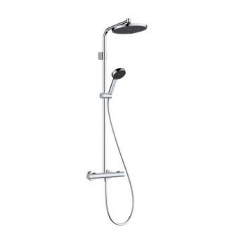 Душевой гарнитур Hansgrohe Vernis Blend 200 1jet с термостатом - хром