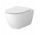 Раковина zawieszana с сидением slim Cersanit Zen Pro Oval, 52,5x35,5cm, с крышкой с микролифтом Duroplastową Moonway Spot Slim - белая