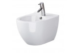 Раковина zawieszana с сидением slim Cersanit Zen Pro Oval, 52,5x35,5cm, с крышкой с микролифтом Duroplastową Moonway Spot Slim - белая