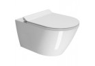 Набор GSI Kube X раковина WC подвесной 55x36 cm + крышка с микролифтом + mocowania - белая
