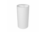 Раковина Besco Lumen свободностоящая 45x85 cm, klik klak белый - панель / оформление белый мат.