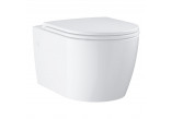 Раковина WC Grohe Start Round Ceramic 54,3x36,4 cm с крышкой с микролифтом - альпийский белый