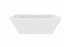 Ванна пристенная Roca Sal 165x75 cm акриловая, back-to-wall - белая
