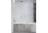 Шторки на ванну Radaway Furo Gold PND II, правый, стекло бесцветное, 100x150cm, przesuwny, золотой profil