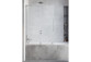 Шторки на ванну Radaway Furo Gold PND II, правый, стекло бесцветное, 100x150cm, przesuwny, золотой profil