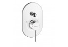 Смеситель для ванны Hansgrohe Zesis S однорычажный, скрытая (внешний элемент), do 2-odbiorników - хром