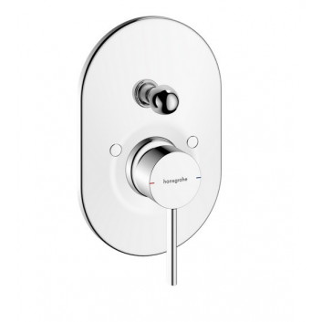 Смеситель для ванны Hansgrohe Zesis S однорычажный, скрытая do iBox universal - хром