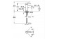 Смеситель для раковины Grohe Essence New, Размер S - brushed hard graphite