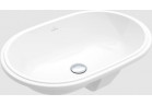 Раковина в столешнице Villeroy & Boch Architectura, 570 x 375 x 175 mm, без перелива, с плёнкой CeramicPlus - белый глянец (Weiss Alpin)