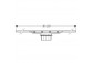 Линейный канал Geberit CleanLine, L 130cm - чёрный