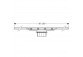 Линейный канал Geberit CleanLine, L 130cm - чёрный