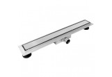 Линейный канал напольный Balneo Duplex Next Inox 90 cm dwustronny из нержавеющей стали szczotkowanej z niskim syfonem i głębokim osadnikiem