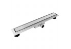 Линейный канал напольный Balneo Duplex Next Inox 90 cm dwustronny из нержавеющей стали szczotkowanej z niskim syfonem i głębokim osadnikiem