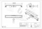 Линейный канал напольный Balneo Duplex Black 80 cm, dwustronny, низкий 52 mm - чёрный