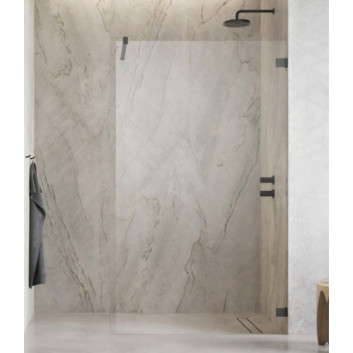 Двери для душа walk-in Radaway Essenza Pro 8 Gold, 130x200cm, стекло бесцветное, profil золотой