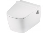 Toaleta myjąca TECEneo 54x40 cm, z przyłączem ciepłej i zimnej wody, с сидением WC wolnoopadającą с крышкой slim - белая