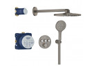 Душевой гарнитур скрытый Grohe Grohterm SmartControl Rainshower 310 SmartActive - brushed hard graphite