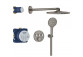 Душевой гарнитур скрытый Grohe Grohterm SmartControl Rainshower 310 SmartActive - brushed warm sunset