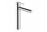 Смеситель для раковины Hansgrohe Zesis S однорычажный 100 CoolStart с набором слива-перелива с гибкой подводкой - хром