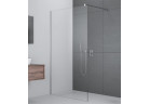 Душевая кабина Radaway Modo X Brushed Nickel II 125, przejrzysta, 1235-1245x2000mm