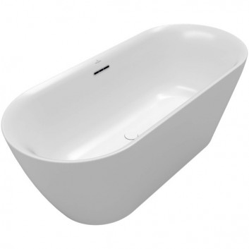 Ванна свободностоящая Villeroy&Boch Theano, 175x75cm, Quaryl - weiss alpin