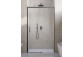 Двери wnękowe Radaway Idea 8 DWJ Brushed GunMetal 140 cm, левые - стекло бесцветное, profil gunmetal szczotkowany