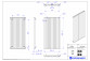 Радиатор Instal-Projekt Pilaro V 9 x 120 cm (2-elementowy) - standardowy белый