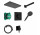 Душевая система Hansgrohe Raindance Alive Q 210/340 1jet со смесителем термостатическим i iBox universal 2, скрытый - чёрный матовый