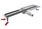 Набор Wiper New Premium, линейный канал 110 cm, Ponente, z obrotowym syfonem snake 360, szlif