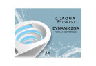 Раковина WC подвесной EMPORIA NOX 1.1, 53x36 cm, bezrantowa, system spłukiwania wirowego AquaTwist, с крышкой с микролифтом slim