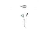 Душевой набор Hansgrohe Vernis Shape 230, скрытый, 2 выходы wody, хром