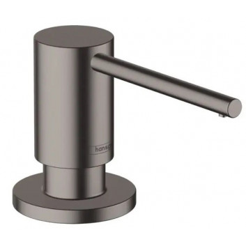 Дозатор для мыла Hansgrohe, 500ml, монтаж na blacie, чёрный мат.