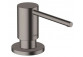 Дозатор для мыла Hansgrohe, 500ml, монтаж na blacie, чёрный мат.