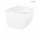 Набор Oltens Hamnes Stille подвесной унитаз WC PureRim 35,5x52 cm, с плёнкой SmartClean с крышкой с микролифтом Slim - белая