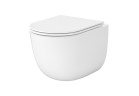 Набор Cersanit SET C947: Раковина WC подвесной Cersanit Remo Pro Oval Tornado 36x51 cm с сидением duroplastową Slim - белая