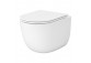 Набор Cersanit SET C951: Раковина WC подвесной Cersanit Intro Pro Oval Tornado 36x48,5 cm с сидением duroplastową Slim - белая