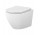 Набор Cersanit SET C502: Раковина WC подвесной Cersanit Desse Pro Oval Tornado 36x49 cm с сидением duroplastową Slim - белая