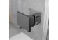 Часть правая кабины Radaway Essenza Pro Black PDD, 1000x2000mm, стекло бесцветное, золотой profil