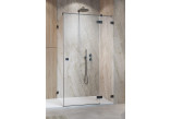 Часть правая кабины Radaway Essenza Pro Black PDD, 1000x2000mm, стекло бесцветное, золотой profil