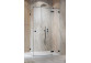 Часть правая кабины Radaway Essenza Pro Black PDD, 1000x2000mm, стекло бесцветное, золотой profil