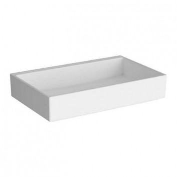 Раковина Vitra Valarte 80x53 cm Retro, с отверстием na baterie - белая