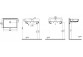 Раковина Vitra Valarte 80x53 cm Retro, с отверстием na baterie - белая