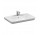 Накладная раковина Vitra Sento Compact 78x48,5 cm, с отверстием na baterie - белая